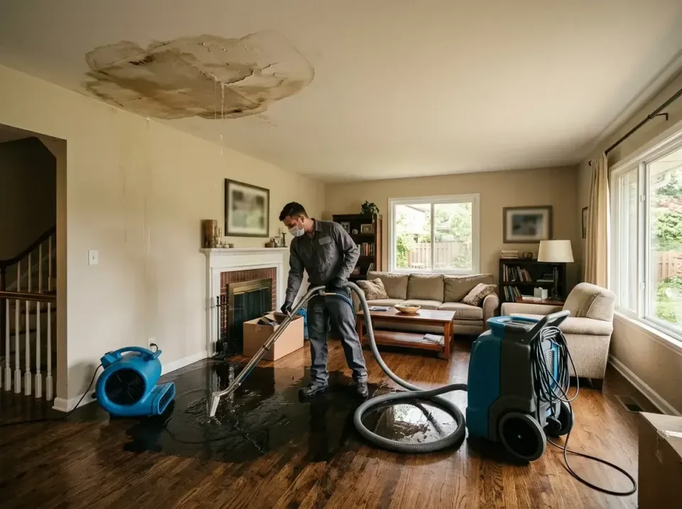 attic-pipe-burst-ceiling-drip-008 — frequently asked questions, Water Damage Restoration & Carpet Care in Mountainside, NJ